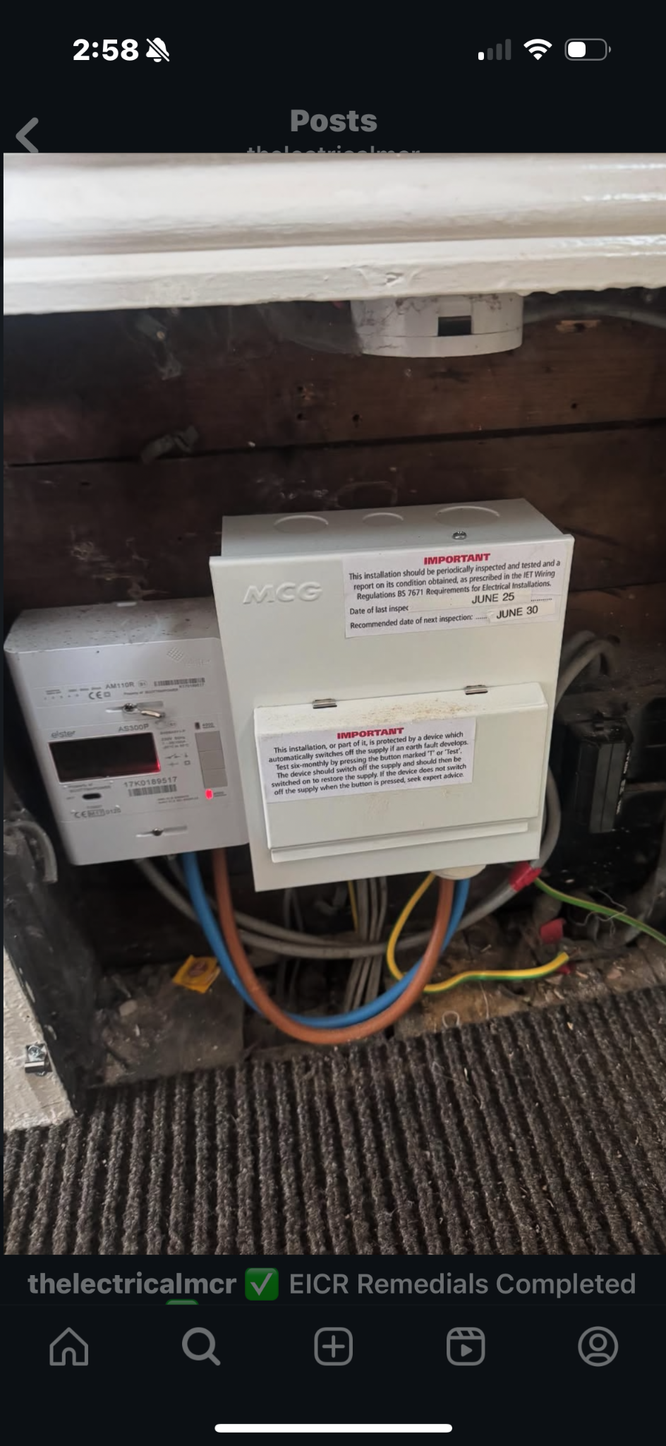 EICR & Remedials